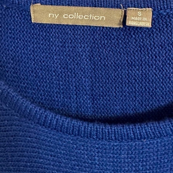 Women’s Sweater Poncho by NY Collection - Size S - NWT - Picture 4 of 5